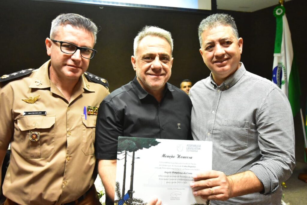 Angelo Pamplona e ACIL recebem a Menção Honrosa da Assembleia Legislativa do Paraná 1
