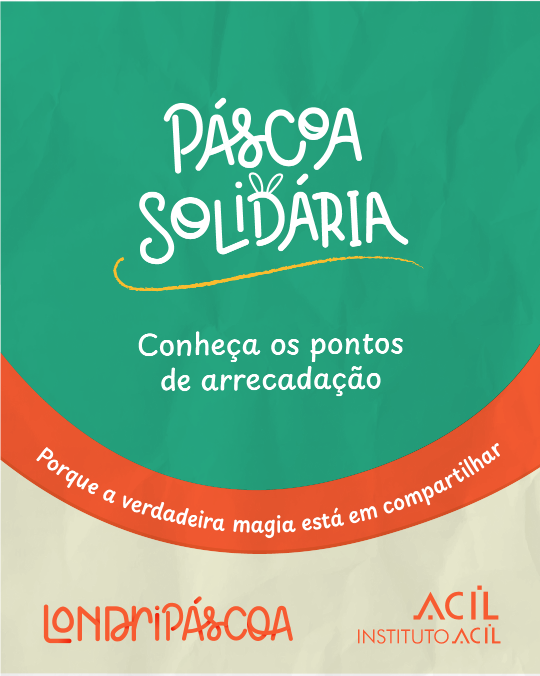 ACIL recebe doações de caixas de Bis dentro da campanha LondriPáscoa 