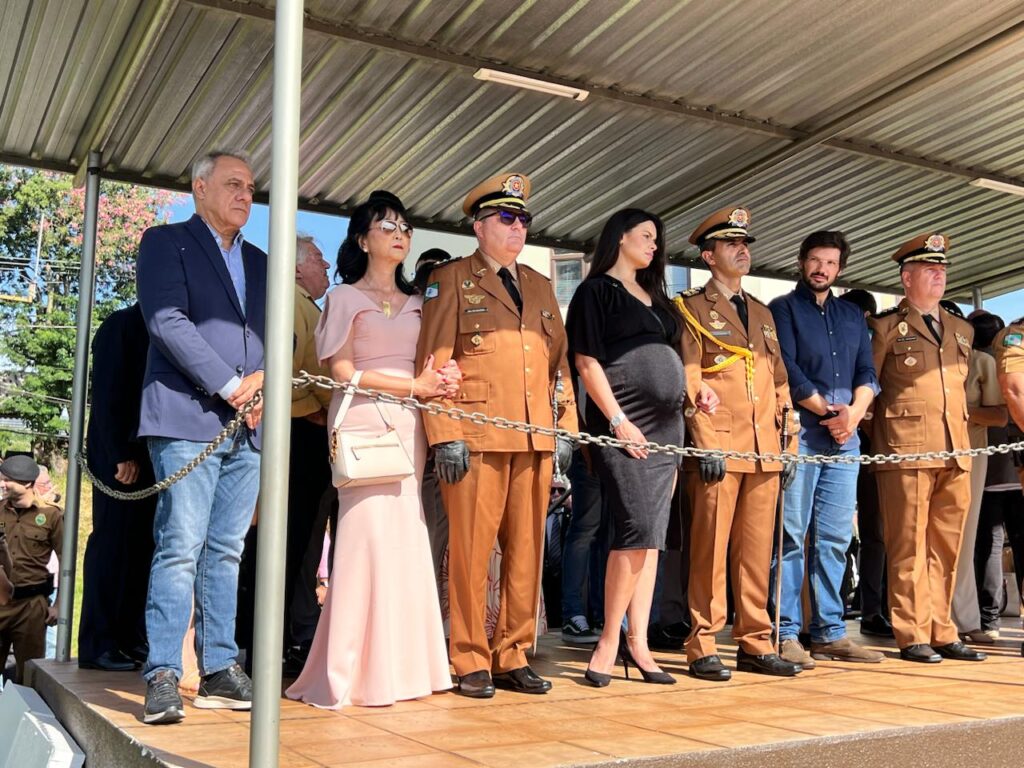 Major Eguedis assume o comando do 5º Batalhão da Polícia Militar de Londrina 1