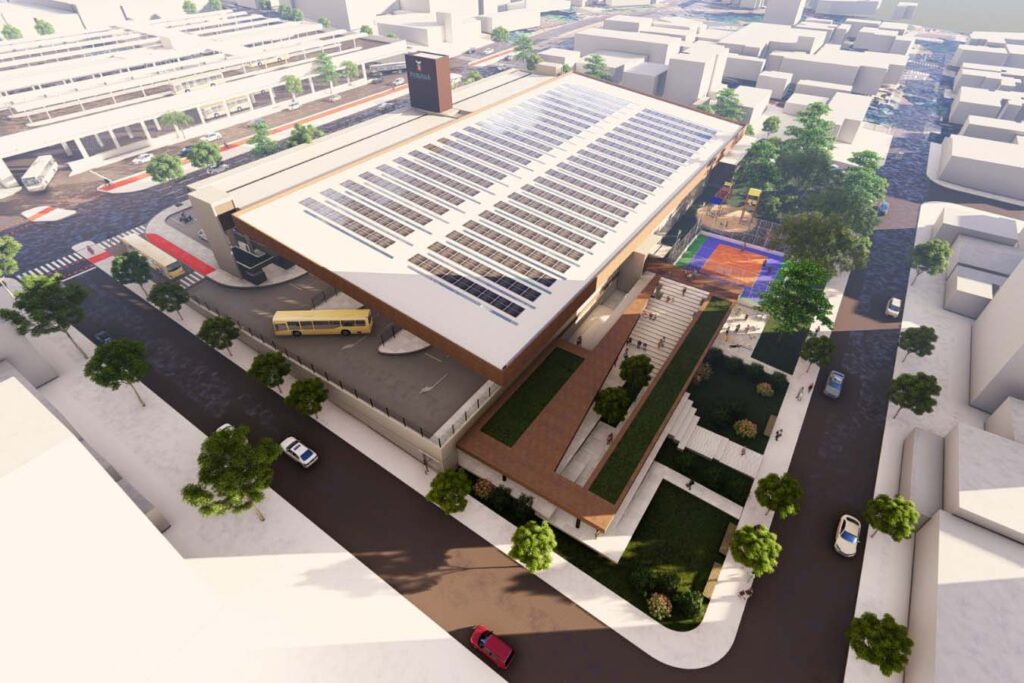 Conceito arquitetônico do Terminal Metropolitano de Londrina é divulgado pelo governo do Paraná 1