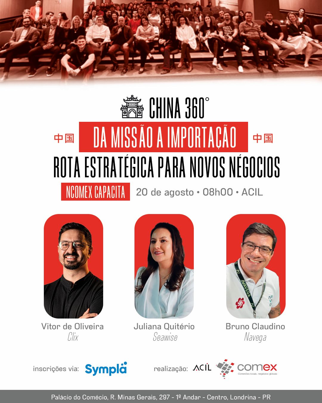 NComex realiza palestra gratuita na ACIL, nesta quarta (20), sobre importação