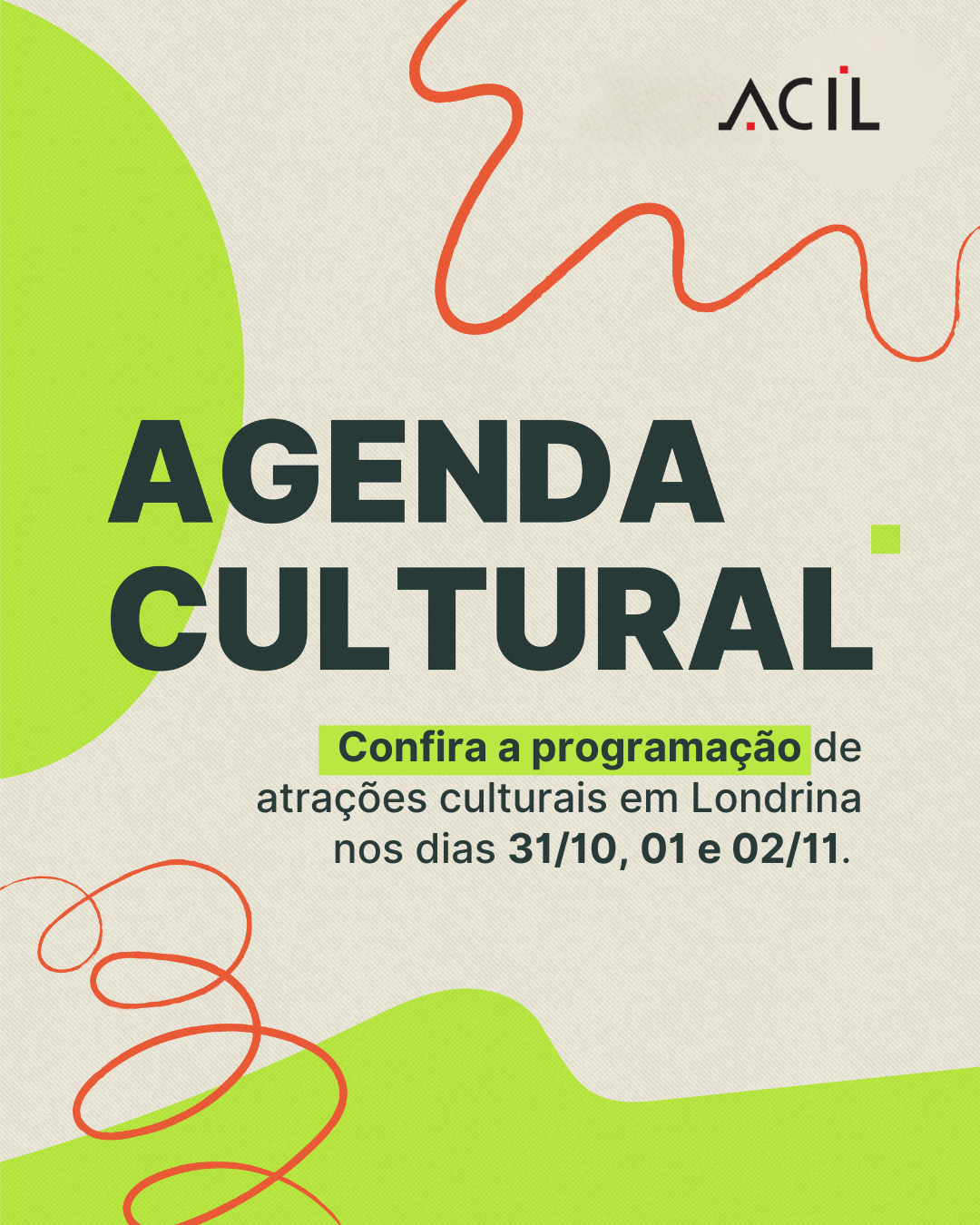Agenda cultural: confira a programação para o fim de semana em Londrina