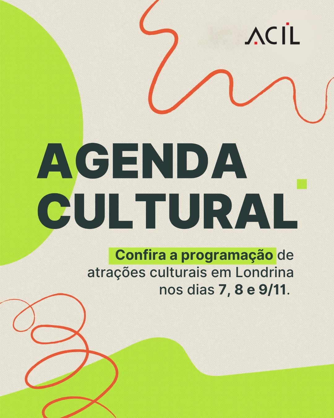 Agenda cultural: confira a programação para o fim de semana em Londrina