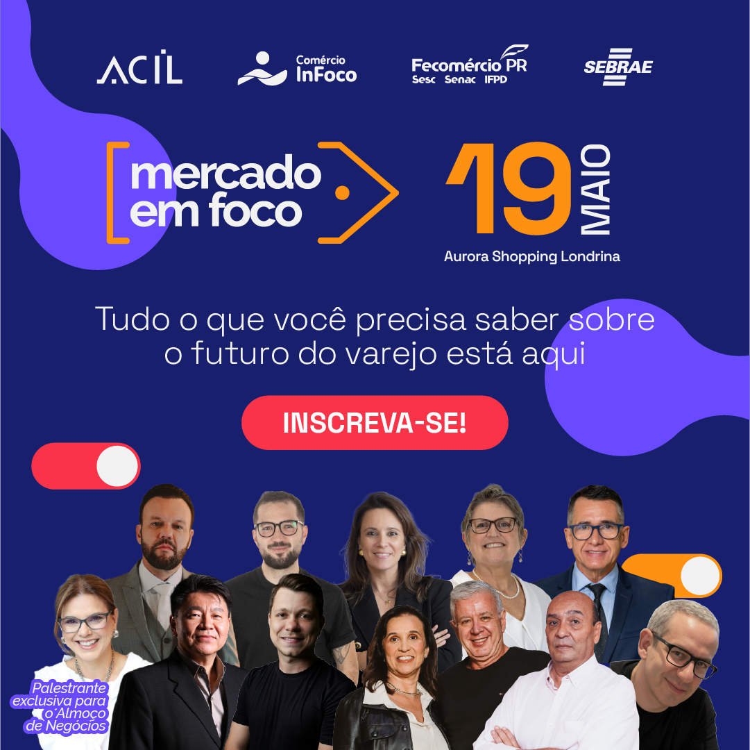Palestrantes Mercado em Foco 2026