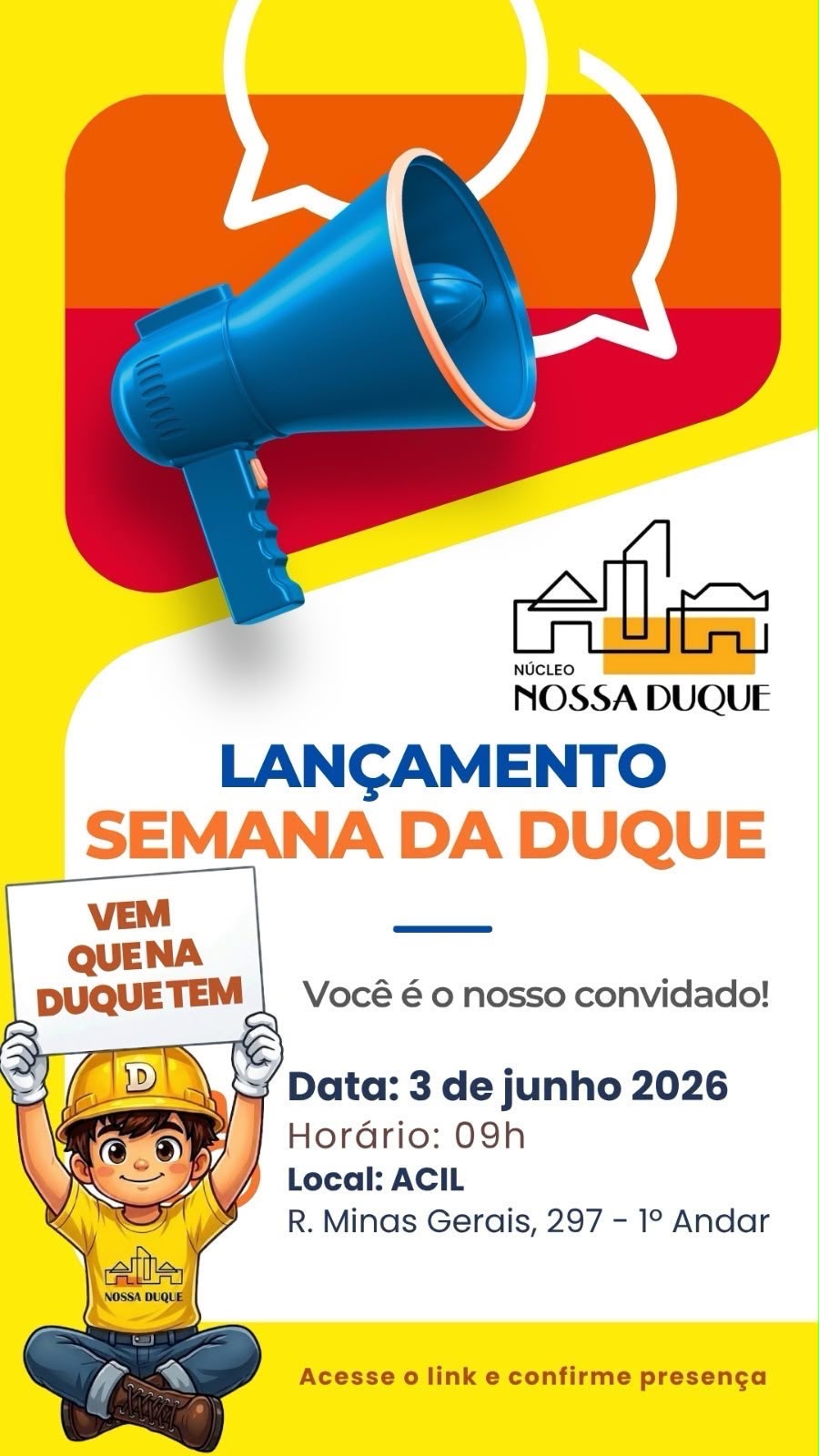 Semana da Av. Duque de Caxias será lançada nesta terça (3) na ACIL