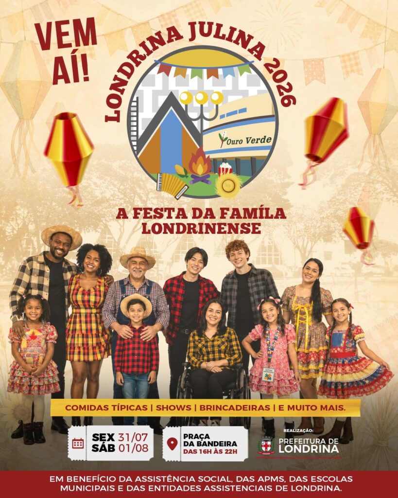 Festa Julina vai movimentar a Praça da Bandeira na sexta (31) e sábado (1º) 1