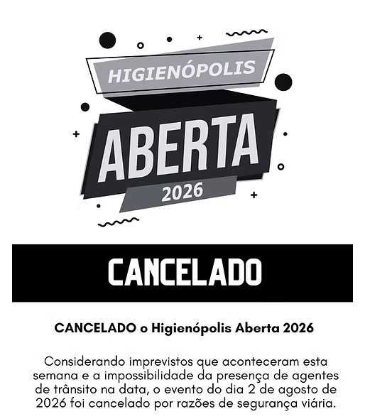 Higienópolis Aberta é cancelada por questões de segurança viária 1