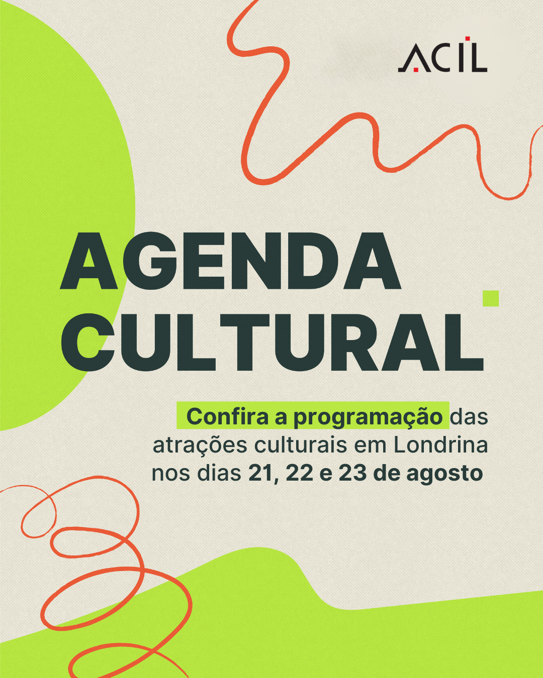 Agenda cultural: confira a programação para este fim de semana 