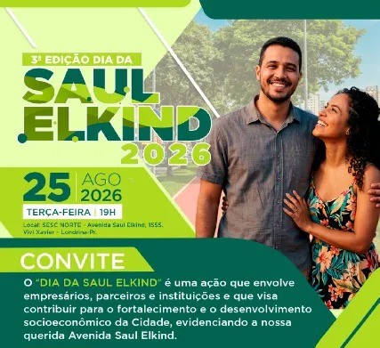 Dia da Saul Elkind será lançado nesta terça-feira (25) no Sesc Norte