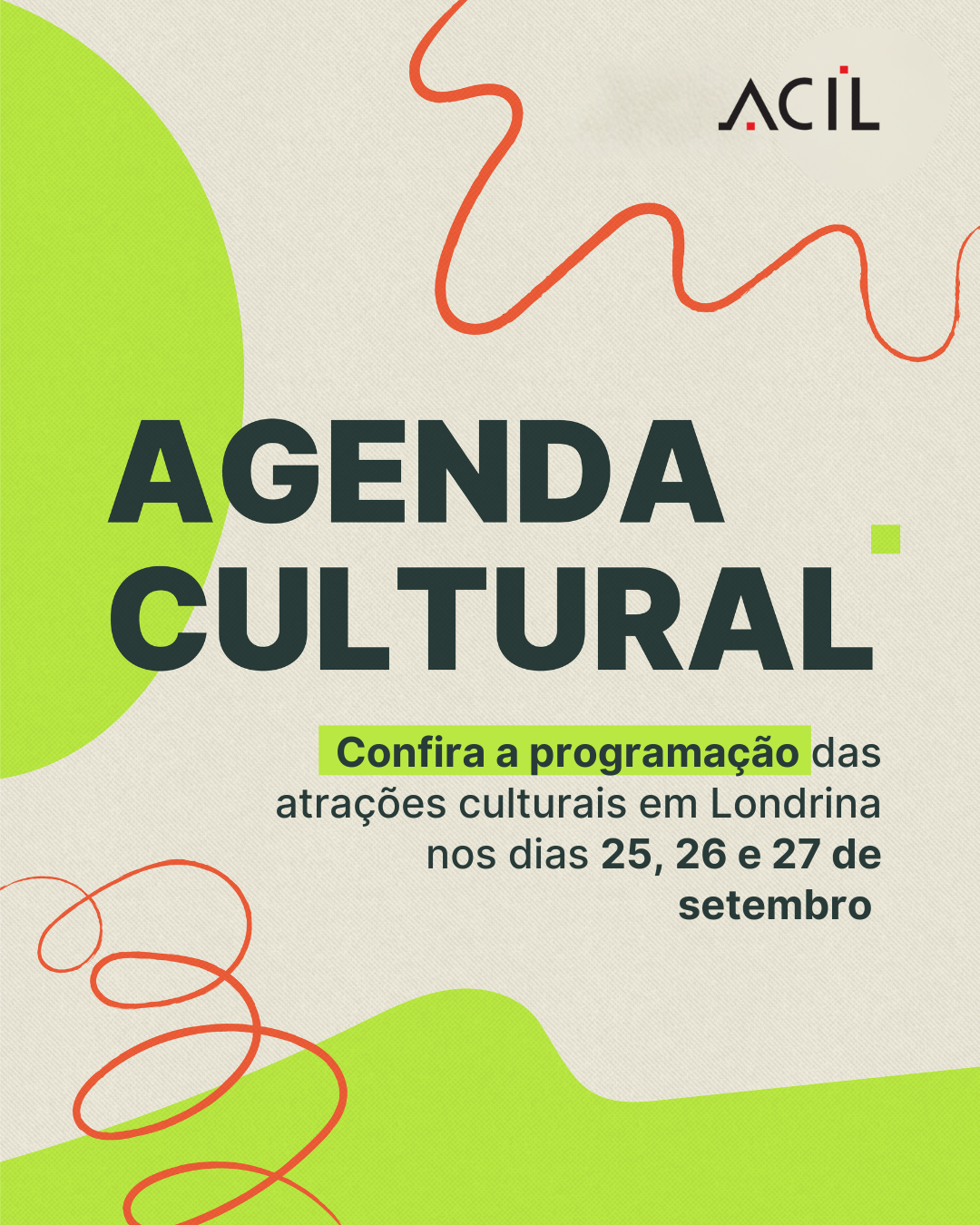 Agenda cultural: confira a programação para o fim de semana em Londrina 