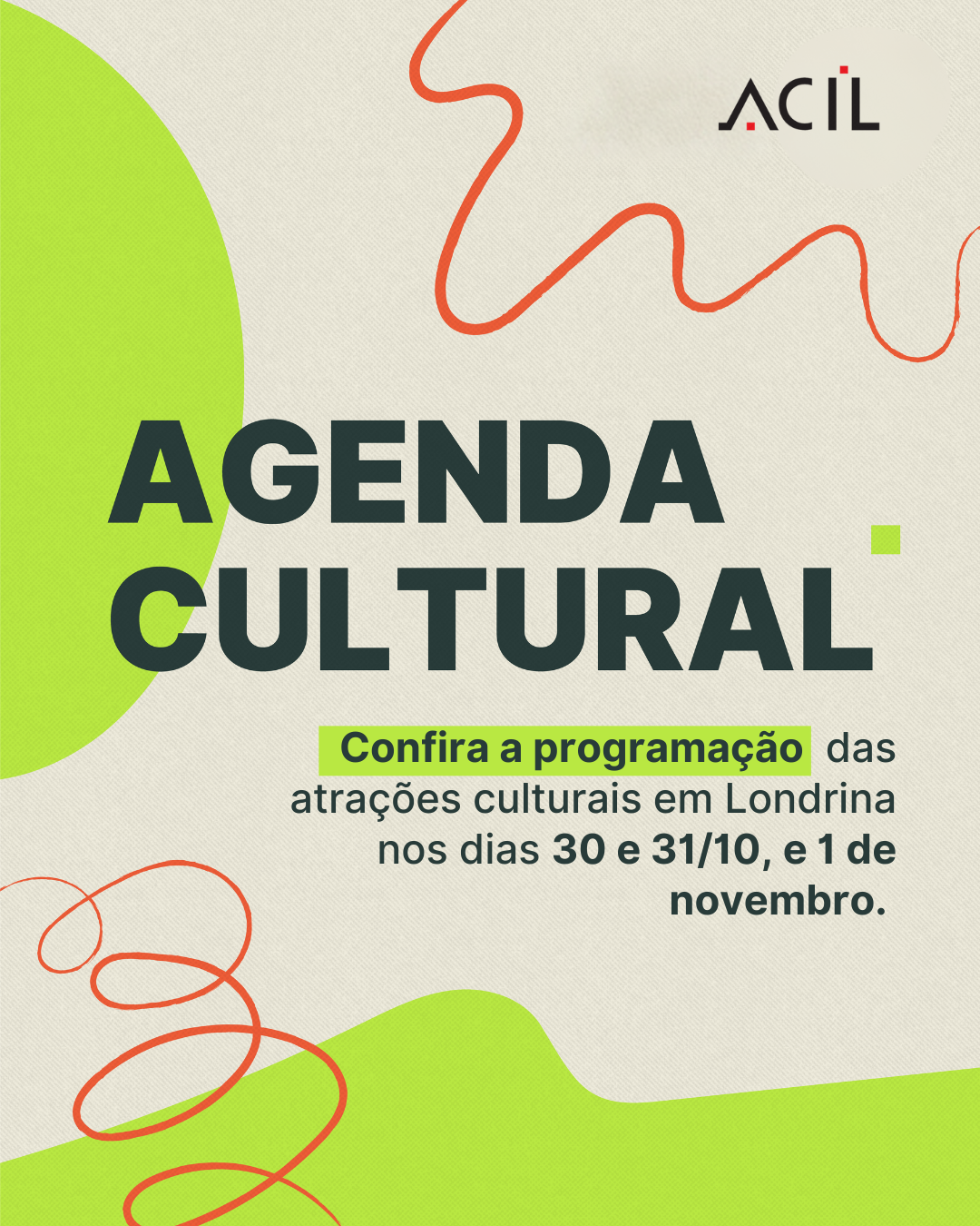 Agenda cultural: confira a programação para o fim de semana em Londrina 